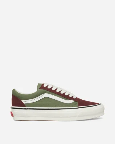 VANS PREMIUM OLD SKOOL SNEAKERS BROWN / GREEN