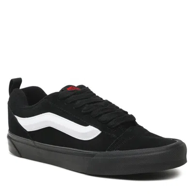 VANS-PREMIUM WOMEN'S SNEAKERS VANS PREMIUM KNU SKOOL - VN0009QCBMA1 BLACK/WHITE
