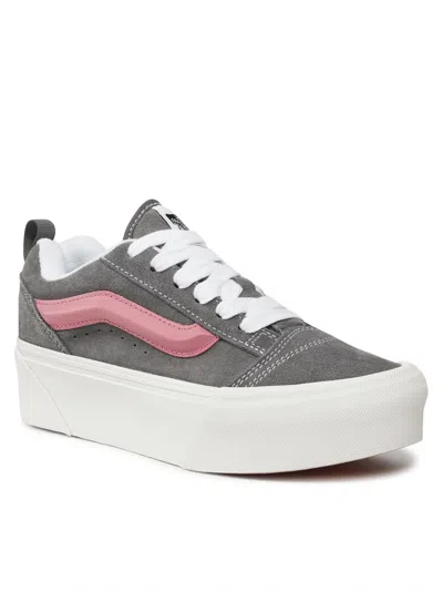 VANS-PREMIUM WOMEN'S SNEAKERS VANS PREMIUM KNU STACK - VN000CP6GRY1 GREY