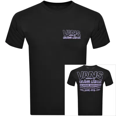 VANS VANS SHOP FRONT T SHIRT BLACK