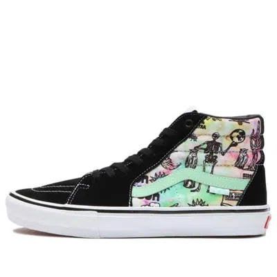 VANS Vans Shroom Doom Skate Sk8-hi BLACKWHITEYELLOWPINKGREEN