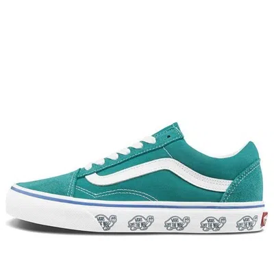 VANS Vans Sidewall Print Old Skool Blue