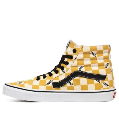 VANS Vans SK8-HI 'Big Check - Yolk Yellow'