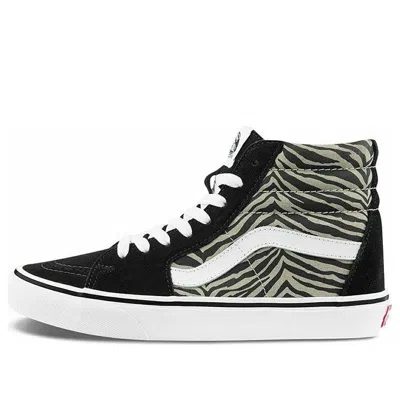 VANS Vans SK8-HI Canvas Sneakers Black/White
