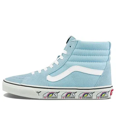 VANS Vans SK8-HI Casual Skateboarding Shoes Unisex Navy Blue