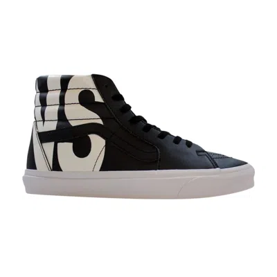 VANS SK8-HI 'CLASSIC TUMBLE - BLACK WHITE'