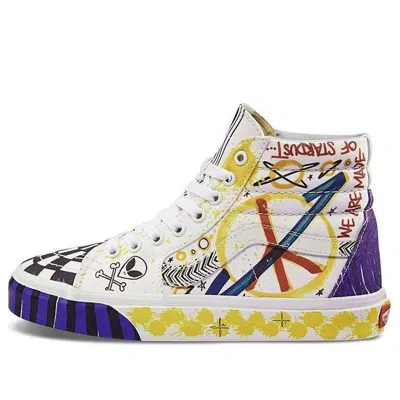 VANS Vans SK8-Hi Galactic Goddes 'Yellow Blue'