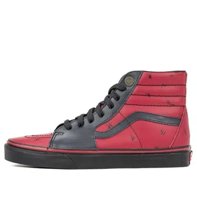 VANS Vans SK8-Hi Marvel Deadpool 'Black Red'
