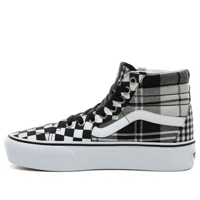 VANS Vans SK8-HI Platform 'Plaid Checkerboard'