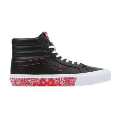 VANS SK8-HI REISSUE LX 'BANDANA - BLACK RACING RED'