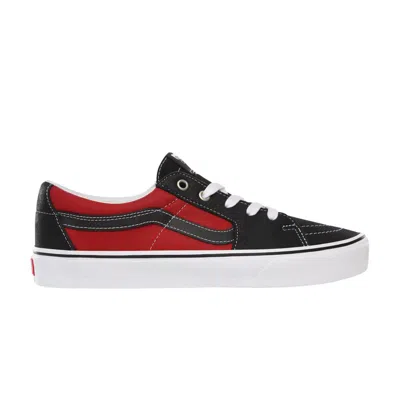 VANS SK8-LOW 'BLACK CHILI PEPPER'