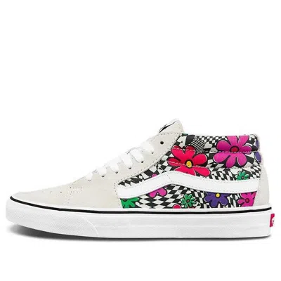 VANS Vans SK8-Mid Flower Plaid White/Grey