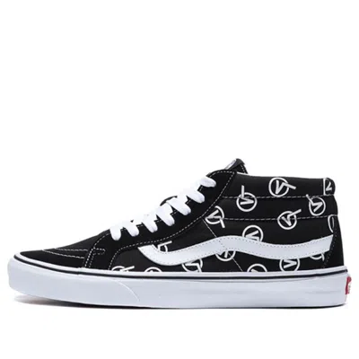 VANS Vans SK8-Mid Logo 'Black White'