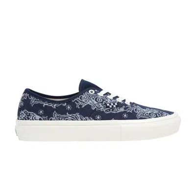 VANS SKATE AUTHENTIC 'NAVY PAISLEY'