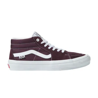 VANS SKATE GROSSO MID 'WRAPPED - WINE'