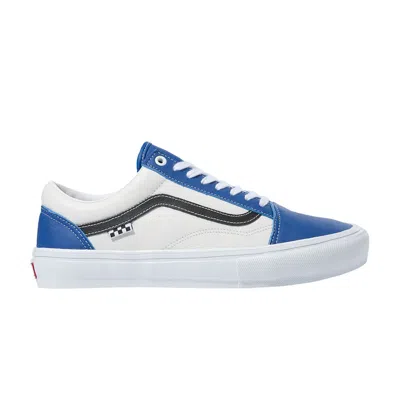VANS SKATE OLD SKOOL 'SPORT LEATHER - TRUE BLUE'