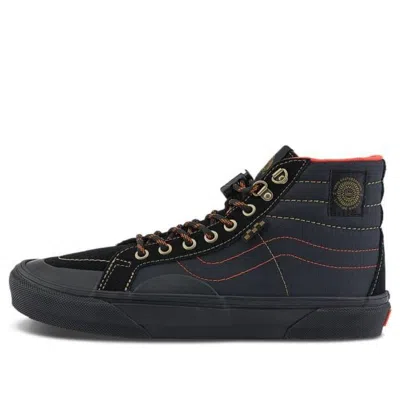 VANS Vans Skate Sk8-Hi Reissue x Spitfire Wheels 'Black Flame'
