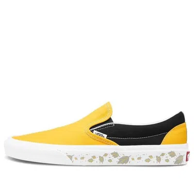 VANS Vans Slip-On Black Yellow Unisex 'Black Yellow'