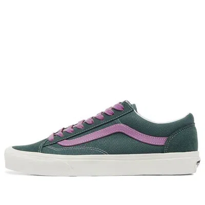 VANS Vans Style 36 Casual Fashion Skate Shoes Unisex Green Purple