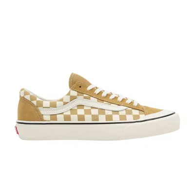 VANS STYLE 36 SF 'CHECKERBOARD - MUSTARD GOLD'