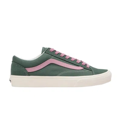 VANS STYLE 36 'VINTAGE SPORT - GREEN PINK'