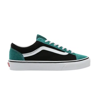 VANS STYLE 36 VINTAGE SUEDE 'TIDEPOOL BLACK'