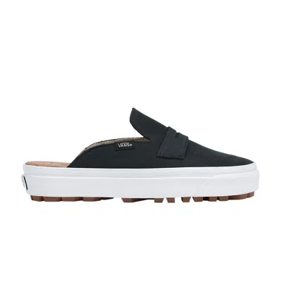 VANS STYLE 53 MULE 'NUBUCK BLACK'