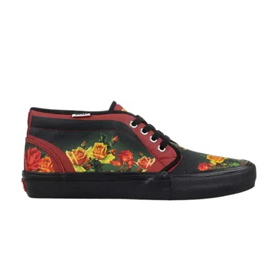 VANS SUPREME X JEAN PAUL GAULTIER X CHUKKA 95 'BURGUNDY FLORAL'