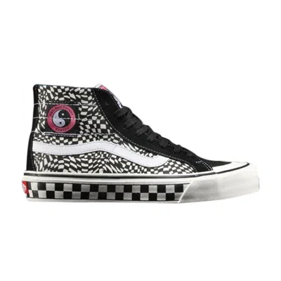 VANS T&C SURF DESIGNS X SK8-HI 138 DECON SF 'BLACK WHITE'