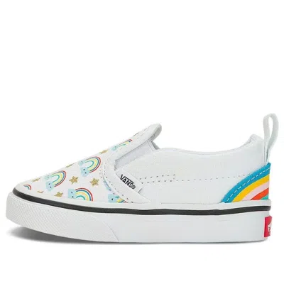 VANS (TD) Vans Slip-On Hook and Loop 'Rad Rainbow'