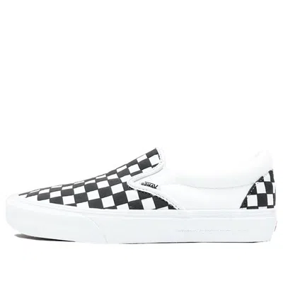 VANS Ubiq x Vans slip on Vlt Lx Plaid Black/White