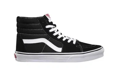 VANS VANS UNISEX SK8-HI BLACK SHOE (BLACK, SIZE 9 US)