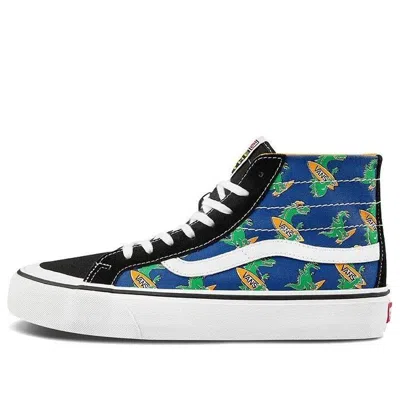 VANS Vans Unisex SK8-HI High-Top Sneakers Blue/Yellow/Green