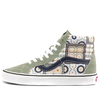 VANS Vans Unisex SK8-Hi Sneakers Green Gray