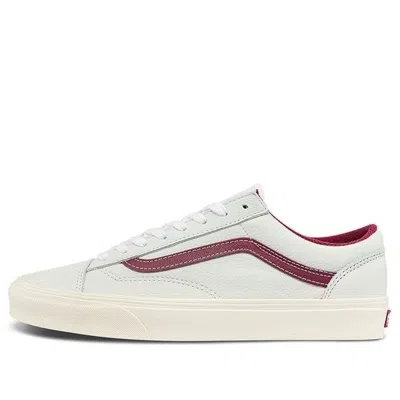 VANS Vans Unisex Style 36 Low-Top Sneakers White/Red