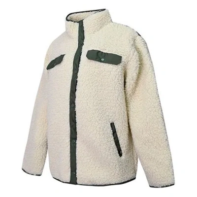 VANS (WMNS) Vans Casual polar fleece Sports Jacket Creamy White