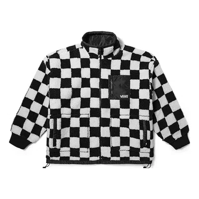 VANS (WMNS) Vans Checkerboard Sherpa Jacket 'White Black'