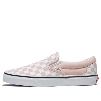 VANS (WMNS) Vans Classic Slip-On Checkerboard 'Pink'