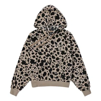 VANS (WMNS) Vans Dotty Check Hoodie 'Brown Black'