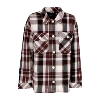 VANS WOMEN'S LONG SLEEVE SHIRT W ELIZA WOVEN SHIRT FUDGE