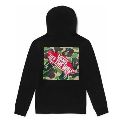 VANS Vans x BAPE Camo Pullover Hoodie 'Black'