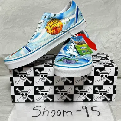 VANS VANS X ONE PIECE OLD SKOOL LOW CUT SNEAKERS DEVIL FRUIT UNISEX SHOE VN0007NT7WM