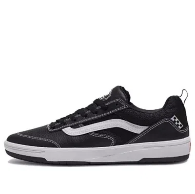 VANS VANS ZAHBA LEATHER SHOES 'BLACK'