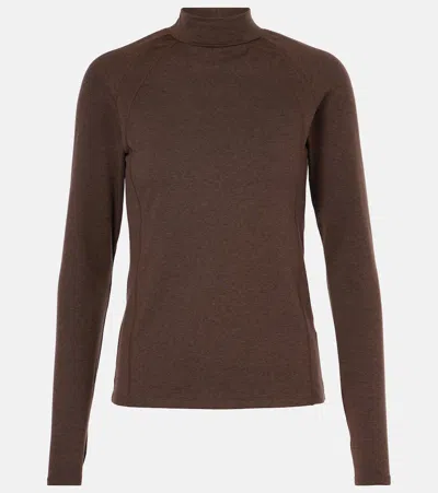 VARLEY ALWAYS WARM JERSEY TURTLENECK TOP