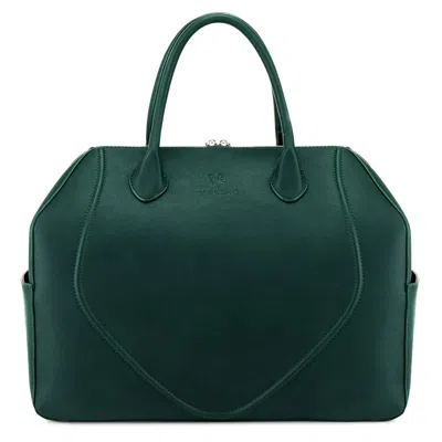 VEGANOLOGIE WOMEN'S GREEN GEMMA WEEKENDER IN VEGANOLOGIE