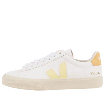 VEJA Veja Campo Chromefree Lace-Up Sneakers 'White Yellow Oragne'