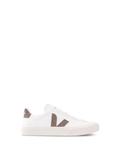VEJA MENS CAMPO CHROMEFREE TRAINERS, LEATHER