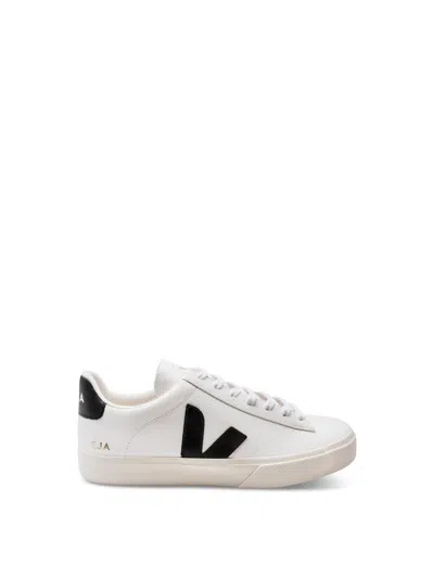 VEJA MENS CAMPO LEATHER TRAINERS
