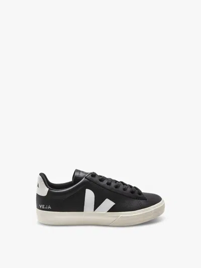 VEJA MENS CAMPO LEATHER TRAINERS