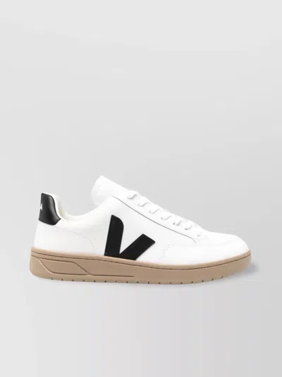 VEJA LEATHER SNEAKERS WITH AMAZONIAN RUBBER SOLE